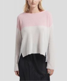 Colorblock Cashmere Sweater at Orchard Mile