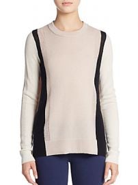 Colorblock Cashmere Sweater by Vince at Saks Off 5th