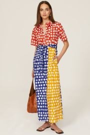 Colorblock Shirtdress by Busayo x RTR Rent the Runway at Rent the Runway