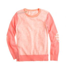 Colorblock Zip Sweater at J. Crew