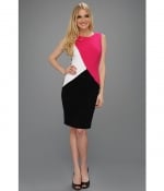 Colorblock dress by Calvin Klein at 6pm