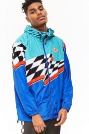 Colorblock jacket by Dope at Dope