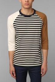 Colorblock raglan tee at Urban Outfitters