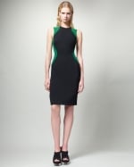 Colorblock sheath dress by Stella McCartney at Neiman Marcus