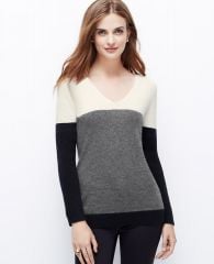 Colorblock sweater at Ann Taylor