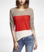 Colorblock sweater by Express at Express