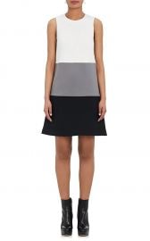 Colorblocked Cotton-Blend Dress by Lisa Perry at Barneys Warehouse