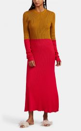 Colorblocked Cotton Sweaterdress at Barneys