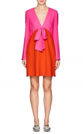 Colorblocked Crepe Sheath Dress by Lisa Perry at Barneys