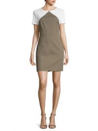 Colorblocked Sheath Dress by Diane von Furstenberg at Gilt at Gilt