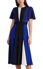 Colorblocked Silk Dress at Barneys