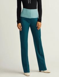 Colorblocked Straight Leg Pant by Argent at Argent