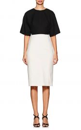 Colorblocked Wool Midi-Dress by Narciso Rodriguez at Barneys