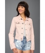 Colored denim jacket by Free People at 6pm