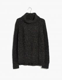 Colorfleck Ribbed Turtleneck Sweater at Madewell