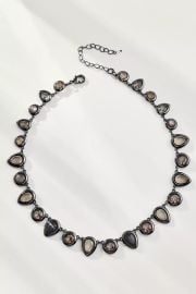 Colorful Enamel Gem Necklace at Anthropologie