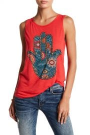 Colorful Hamsa Hand Graphic Tank at Nordstrom Rack