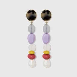 Colorful Mixed Media Drop Earrings by BaubleBar at Target