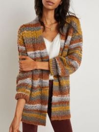  Colorful Sweater Coat at Monfry