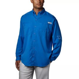 Columbia PFG Tamiami II Long Sleeve Shirt in Vivid Blue at Kohls