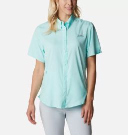 Columbia PFG Tamiami lI Short Sleeve Shirt in Gulf Stream at Columbia