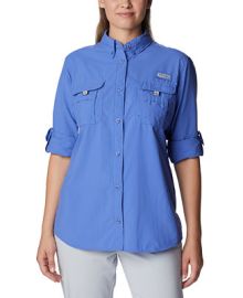 Columbia Womens PFG Bahama Sportswomans Shirt - Macys at Macys