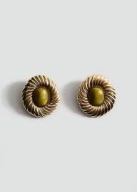 Combined textured resin earrings - Women MANGO OUTLET USA at Mango Outlet