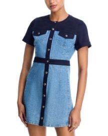 Combo Button Front Layla Dress at Bloomingdales