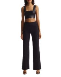 Commando Faux Leather Crop Top Bloomingdales at Bloomingdales