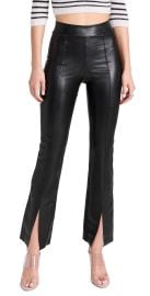 Commando Faux Leather Splitfront Pants at Shopbop