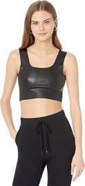 Commando Leather Crop Top at Amazon