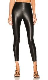 Commando Petite Faux Leather Leggings In Black at Revolve