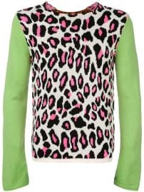 Comme Des Gar  ons Homme Plus Animal Print Knit Sweater - Farfetch at Farfetch