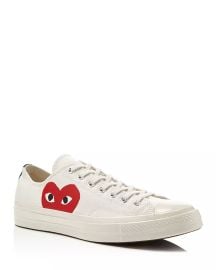 Comme Des Garcons PLAY x Converse Unisex Chuck Taylor Lace Up Low Top Sneakers   Bloomingdales at Bloomingdales