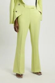 Compact Stretch Tailored Kickflare Trouser at Karen Millen