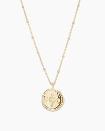 Compass Coin Pendant Necklace at Gorjana