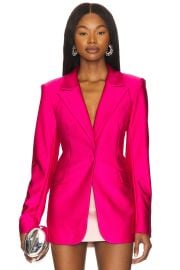 Compression Shine Sculpted Blazer at Revolve