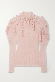 Concert pompom-embellished mohair and silk-blend sweater at Net a Porter