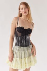 Conical Stud Corset Belt at Urban Outfitters