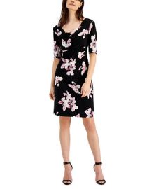 Connected Petite Cowlneck Sheath Dress  Reviews - Dresses - Petites - Macys at Macys