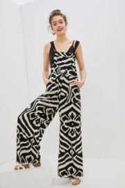 Constance Wide-Leg Overalls at Anthropologie