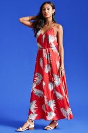 Contemporary Palm Leaf Dress at Forever 21