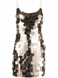 Contessa maxi sequinned mini dress at Farfetch