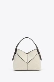 Contrast Canvas Mini Shopper at Zara
