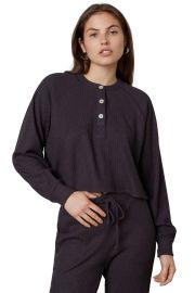 Contrast Stitch Henley NIA at Nia