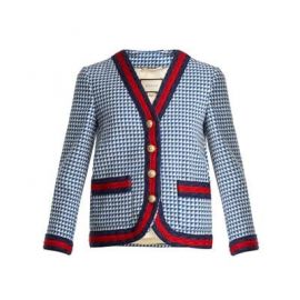 Contrast-Trim Tweed Jacket by Gucci at Matches