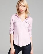 Contrast panel shirt by James Perse at Bloomingdales