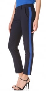 Contrast stripe pants by Vince at Shopbop