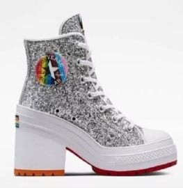 Converse Chuck 70 De Luxe Heel Pride Platform Boots at eBay