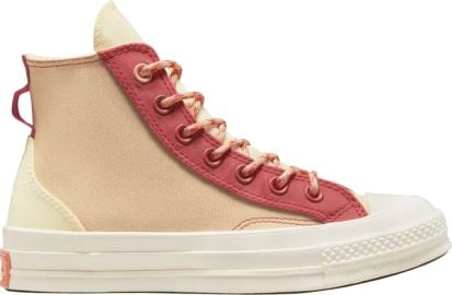 Converse Chuck 70 High in Colorblock Overlay Rhubarb Pie at GOAT